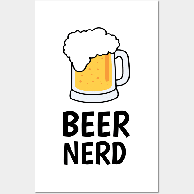 beer nerd Wall Art by juinwonderland 41